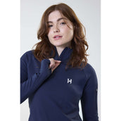 Horseware Shirt Strive Winter Zip Core Navy Horseware Shirt Strive Winter Zip Core Navy