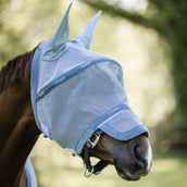 Rambo Fly Mask Heather Blue/Blue/Silver Rambo Fly Mask Heather Blue/Blue/Silver