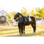 LeMieux Zadeldekje Suede Square Dressuur Macaron LeMieux Zadeldekje Suede Square Dressuur Macaron