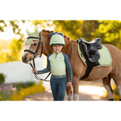 LeMieux Zadeldekje Mini Suede Close Contact Square Springen Macaron LeMieux Zadeldekje Mini Suede Close Contact Square Springen Macaron