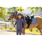 LeMieux Zadeldekje Mini Suede Close Contact Square Springen Powder Blue LeMieux Zadeldekje Mini Suede Close Contact Square Springen Powder Blue