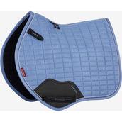 LeMieux Zadeldekje Mini Suede Close Contact Square Springen Powder Blue LeMieux Zadeldekje Mini Suede Close Contact Square Springen Powder Blue