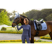 LeMieux Zadeldekje Loire Classic Square Dressuur Powder Blue LeMieux Zadeldekje Loire Classic Square Dressuur Powder Blue