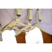 LeMieux Vliegendeken Arika Camo-Tek met Hals Macaron LeMieux Vliegendeken Arika Camo-Tek met Hals Macaron