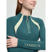 LeMieux Base Layer Philippa Mesh Lange Mouwen Jungle LeMieux Base Layer Philippa Mesh Lange Mouwen Jungle