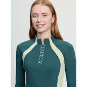 LeMieux Base Layer Philippa Mesh Lange Mouwen Jungle LeMieux Base Layer Philippa Mesh Lange Mouwen Jungle
