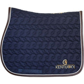 Kentucky Zadeldekje Navy/White/Brown Kentucky Zadeldekje Navy/White/Brown
