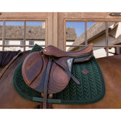 Kentucky Zadeldekje Velvet Mini Pearls Springen Pine Green Kentucky Zadeldekje Velvet Mini Pearls Springen Pine Green