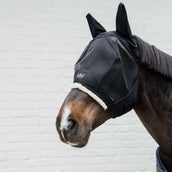 Kentucky Vliegenmasker Skin Friendly met oren Zwart Kentucky Vliegenmasker Skin Friendly met oren Zwart