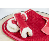 Kentucky Peesbeschermers Bamboo Elastic Velvet Vegan Bont Rood Kentucky Peesbeschermers Bamboo Elastic Velvet Vegan Bont Rood