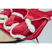 Kentucky Peesbeschermers Bamboo Elastic Velvet Vegan Bont Rood Kentucky Peesbeschermers Bamboo Elastic Velvet Vegan Bont Rood