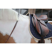 Kentucky Zadeldekje Softshell Onion Quilt Springen Navy/Beige Kentucky Zadeldekje Softshell Onion Quilt Springen Navy/Beige