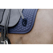 Kentucky Zadeldekje Plaited 3D Logo Dressuur Navy Kentucky Zadeldekje Plaited 3D Logo Dressuur Navy