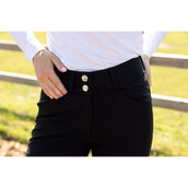 Kentucky Rijbroek Miami Knee Grip Dames Zwart Kentucky Rijbroek Miami Knee Grip Dames Zwart