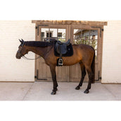 Kentucky Zadeldekje Velvet Mini Pearls Dressuur Zwart Kentucky Zadeldekje Velvet Mini Pearls Dressuur Zwart