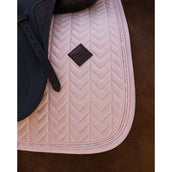 Kentucky Zadeldekje Velvet Mini Pearls Dressuur Old Rose Kentucky Zadeldekje Velvet Mini Pearls Dressuur Old Rose