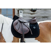 Kentucky Zadeldekje Velvet Pearls Springen Zwart Kentucky Zadeldekje Velvet Pearls Springen Zwart