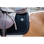 Kentucky Zadeldekje Velvet Pearls Springen Zwart Kentucky Zadeldekje Velvet Pearls Springen Zwart