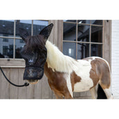 Kentucky Vliegenmasker Heart met Oren en Neus Zwart Kentucky Vliegenmasker Heart met Oren en Neus Zwart