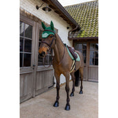 Kentucky Oornetje Wellington Velvet Pied De Poule Donker Groen Kentucky Oornetje Wellington Velvet Pied De Poule Donker Groen