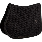 Kentucky Zadeldekje Velvet Mini Pearls Springen Zwart Kentucky Zadeldekje Velvet Mini Pearls Springen Zwart