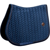 Kentucky Zadeldekje Velvet Mini Pearls Springen Navy Kentucky Zadeldekje Velvet Mini Pearls Springen Navy