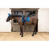 Kentucky Zadeldekje Velvet Horse Printing Dressuur Navy Kentucky Zadeldekje Velvet Horse Printing Dressuur Navy