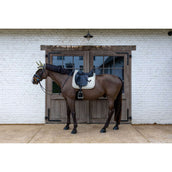 Kentucky Zadeldekje Velvet Horse Printing Dressuur Beige Kentucky Zadeldekje Velvet Horse Printing Dressuur Beige