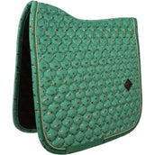 Kentucky Zadeldekje Velvet Horse Printing Dressuur Groen Kentucky Zadeldekje Velvet Horse Printing Dressuur Groen