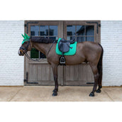 Kentucky Zadeldekje Velvet Horse Printing Dressuur Groen Kentucky Zadeldekje Velvet Horse Printing Dressuur Groen