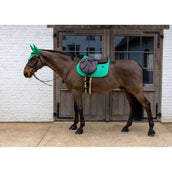 Kentucky Zadeldekje Velvet Horse Printing Springen Groen Kentucky Zadeldekje Velvet Horse Printing Springen Groen