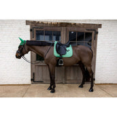 Kentucky Zadeldekje Velvet Pied De Poule Dressuur Licht Groen Kentucky Zadeldekje Velvet Pied De Poule Dressuur Licht Groen