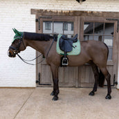 Kentucky Zadeldekje Velvet Pied De Poule Dressuur Donker Groen Kentucky Zadeldekje Velvet Pied De Poule Dressuur Donker Groen