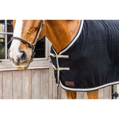 Kentucky Fleecedeken Plaited Zwart Kentucky Fleecedeken Plaited Zwart
