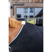 Kentucky Fleecedeken Plaited Zwart Kentucky Fleecedeken Plaited Zwart