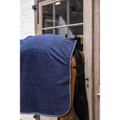 Kentucky Fleecedeken Heavy Melange Navy Kentucky Fleecedeken Heavy Melange Navy