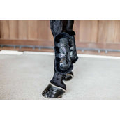 Kentucky Peesbeschermers Bamboo Elastic Vegan Sheepskin Zwart/Zwart Kentucky Peesbeschermers Bamboo Elastic Vegan Sheepskin Zwart/Zwart