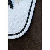 Kentucky Zadeldekje Glitter Rope Dressuur Wit/Zwart Kentucky Zadeldekje Glitter Rope Dressuur Wit/Zwart