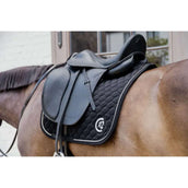 Kentucky Horsewear Zadeldekje Onion Quilt 3D Logo Dressuur Zwart Kentucky Horsewear Zadeldekje Onion Quilt 3D Logo Dressuur Zwart