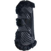 Kentucky Peesbeschermers Bamboo Elastic Vegan Sheepskin Zwart/Zwart Kentucky Peesbeschermers Bamboo Elastic Vegan Sheepskin Zwart/Zwart