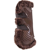 Kentucky Peesbeschermers Bamboo Elastic Vegan Sheepskin Bruin/Bruin Kentucky Peesbeschermers Bamboo Elastic Vegan Sheepskin Bruin/Bruin