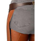 Dyon Lange Chaps Leer Standard Cognac Dyon Lange Chaps Leer Standard Cognac