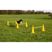 Kerbl Agility Pylon Set 3 Opstakels Rood/Geel Kerbl Agility Pylon Set 3 Opstakels Rood/Geel