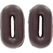 Covalliero Martingaalstoppers Rond Bruin Covalliero Martingaalstoppers Rond Bruin