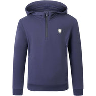 Covalliero Hoodie SS26 Kinderen Donker Navy Covalliero Hoodie SS26 Kinderen Donker Navy