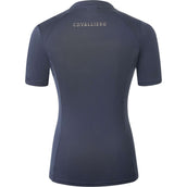 Covalliero T-Shirt SS26 Dames Donker Navy Covalliero T-Shirt SS26 Dames Donker Navy