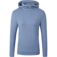 Covalliero Hoodie SS26 Dames Smoked Blue Covalliero Hoodie SS26 Dames Smoked Blue
