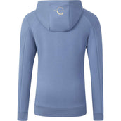 Covalliero Hoodie SS26 Dames Smoked Blue Covalliero Hoodie SS26 Dames Smoked Blue
