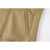 Covalliero Fleecevest SS26 Dames Walnoot Covalliero Fleecevest SS26 Dames Walnoot