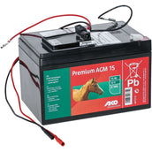 Ako Premium AGM 15 Ah Complete Set Zwart Ako Premium AGM 15 Ah Complete Set Zwart